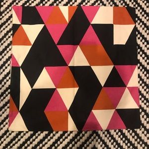 ✨3 for $12!✨Pnk/Orng/Blk/Cream Geo Pillow Cover